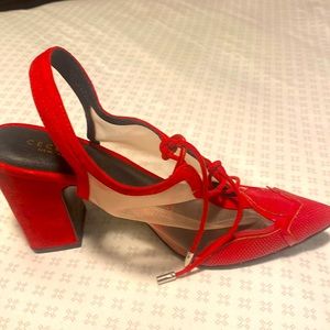 Ted mesh heels size 7 Cecilia New York
